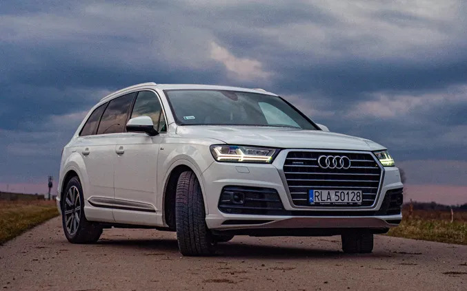 samochody osobowe Audi Q7 cena 171500 przebieg: 185990, rok produkcji 2017 z Łańcut